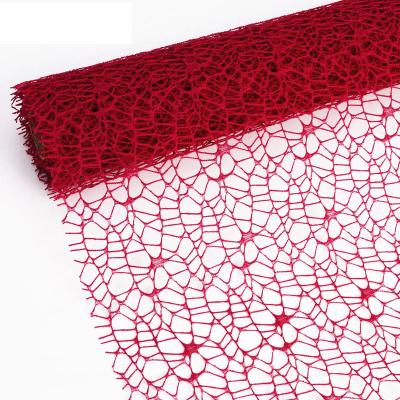 Spiderweb Flower Wrapping Fabric Materials